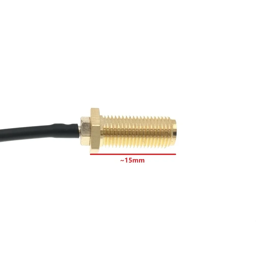 Cable de puente Pigtail para tarjeta Wifi PCI, 1 piezas, 15cm, U.FL/IPX a antena hembra SMA larga