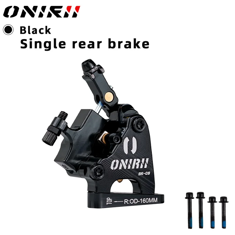 最上級ONIRII機械式油圧ディスクブレーキキット★従来品1.2倍★機械式⇛油圧 ONIRII オイル圧ディスクブレーキキット 160mm フラットマウント