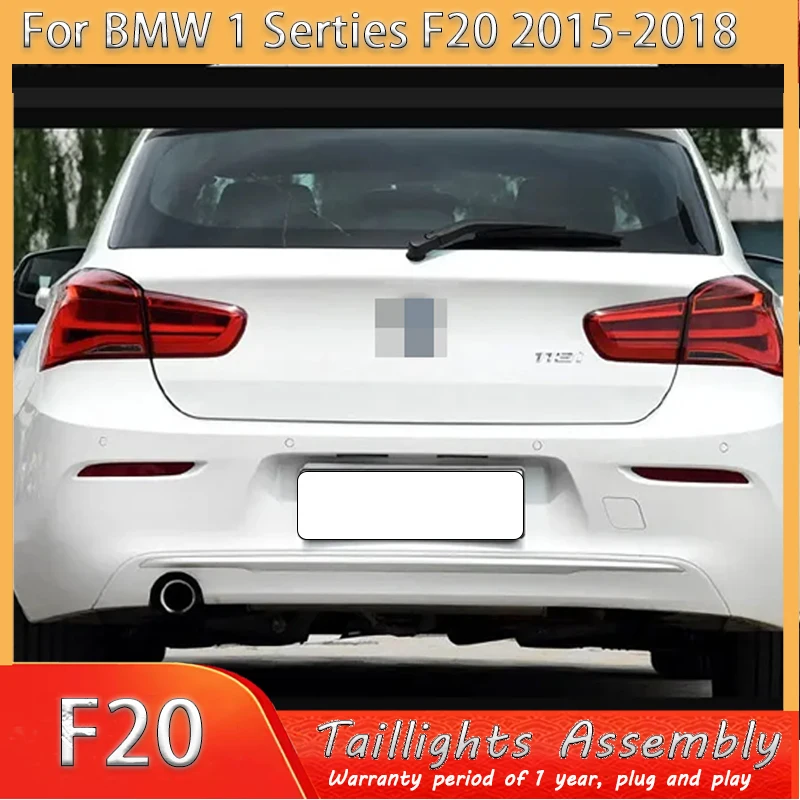

Стайлинг автомобиля для BMW 1 серии F20, задние фонари 2015-2018, светодиодный задний фонарь DRL, сигнальный тормоз, задний ход, автоаксессуары