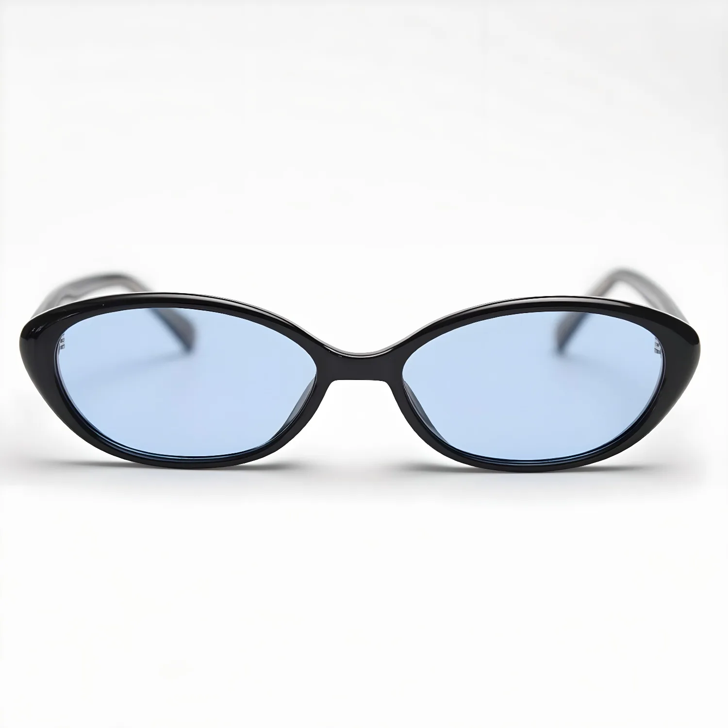 

Premium Polarized Sunglasses Men Women TR90 Small Oval Frame UV400 TAC Lens Retro Minimalist Chic Streetwear Shades P9214