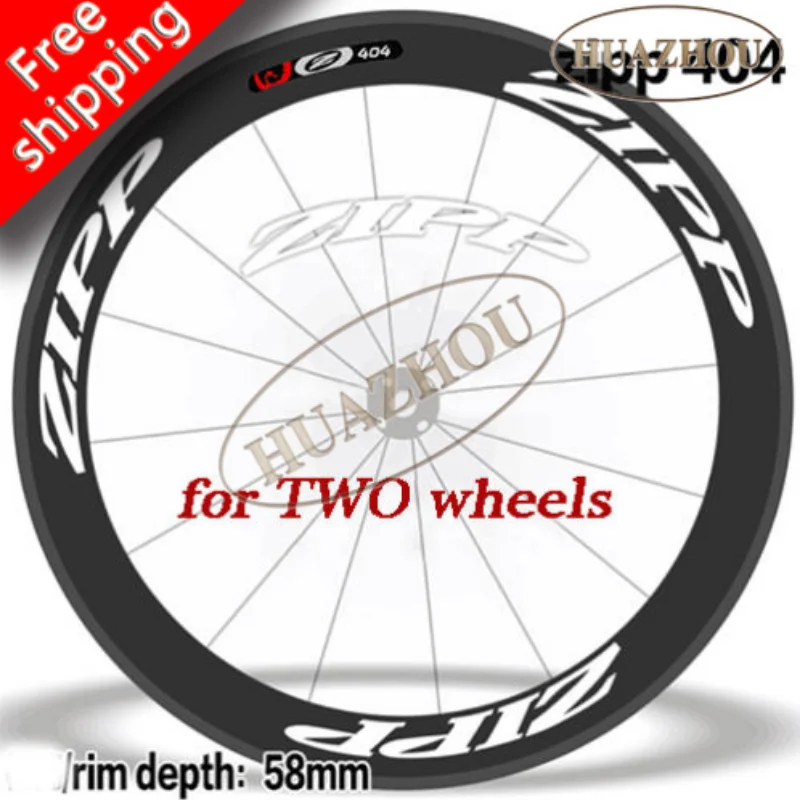 Two Wheelset Stickers for 404 Model 1/2 Vinyl Antifade Road Bike Decals Bicycle Cycling Accessories Rims Stickers Free Shipping