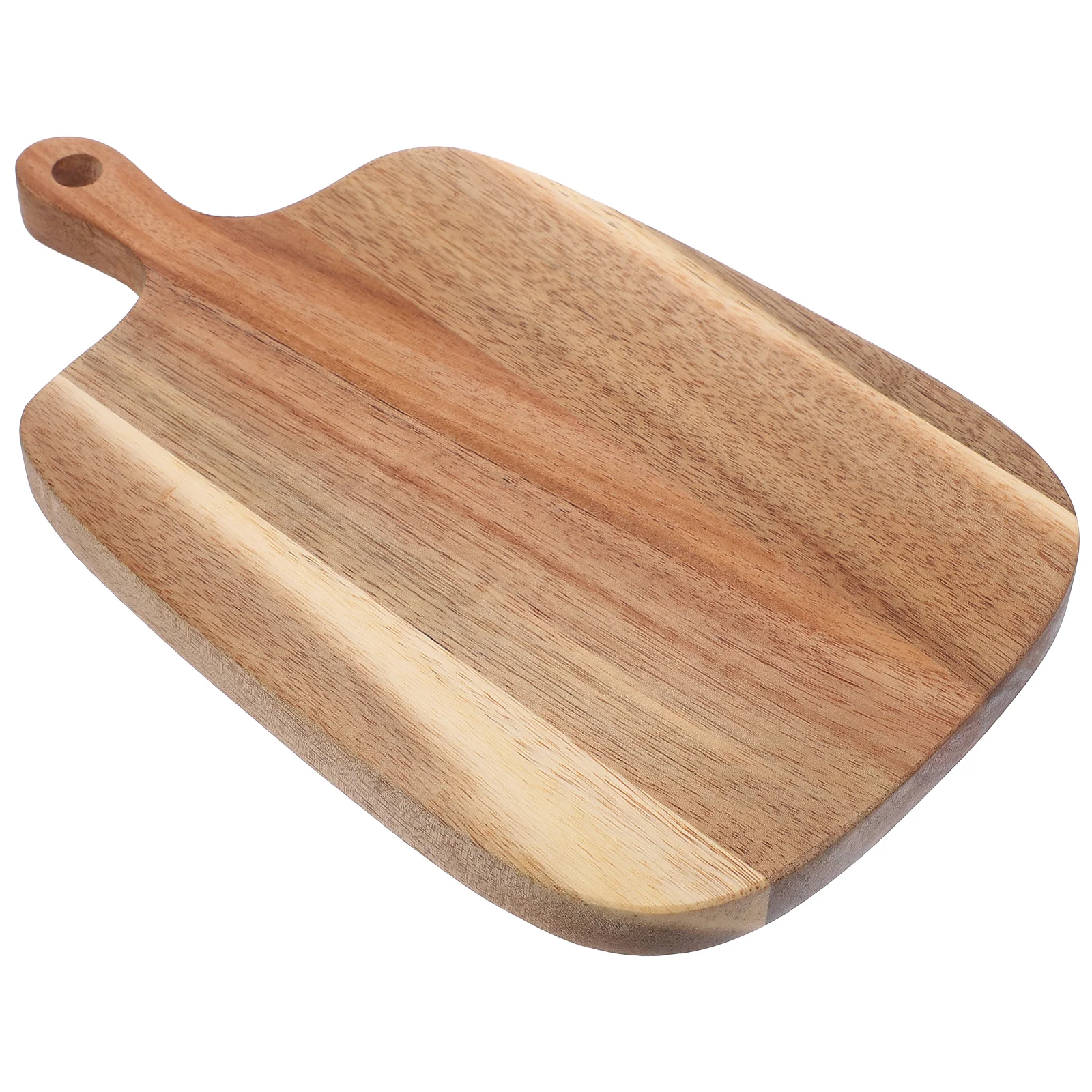 

Meat Board Plates Cheese Cutting with Handle Acacia Wood Wooden Boards for Kitchen Outdoor Charcuterie Paddle