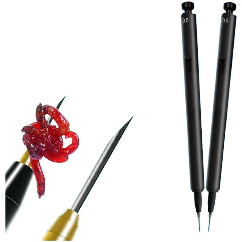 Fully Automatic Red Worm Baiting Device For Fishing Hooks Size 4 To 7 Convenient Hands Maggot Hook Insertion Tool