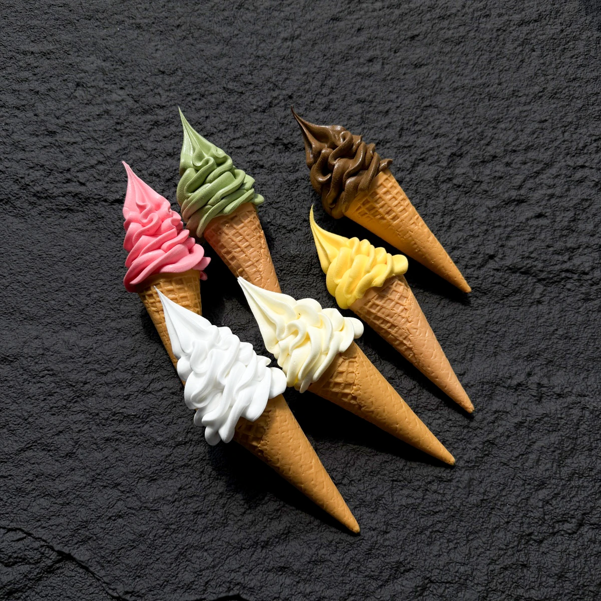 Simulated Crispy Ice Cream, Realistic Fake Food, Dessert Model, Ice Cream Cone, Photography Props 2025 Easter Decorations