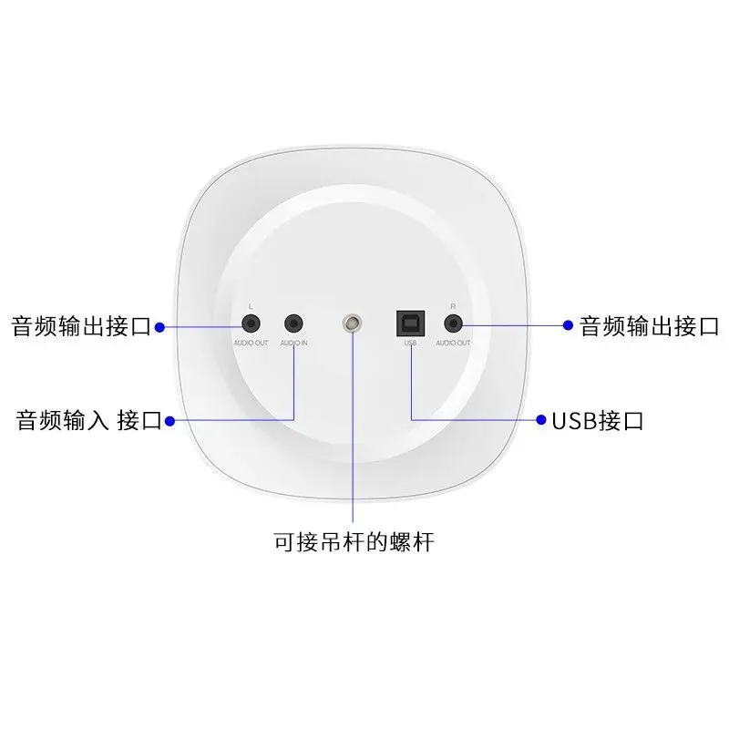 Mikrofon klasowy, nieindukcyjny, z połączeniem 3.5MM do aktywnych głośników.