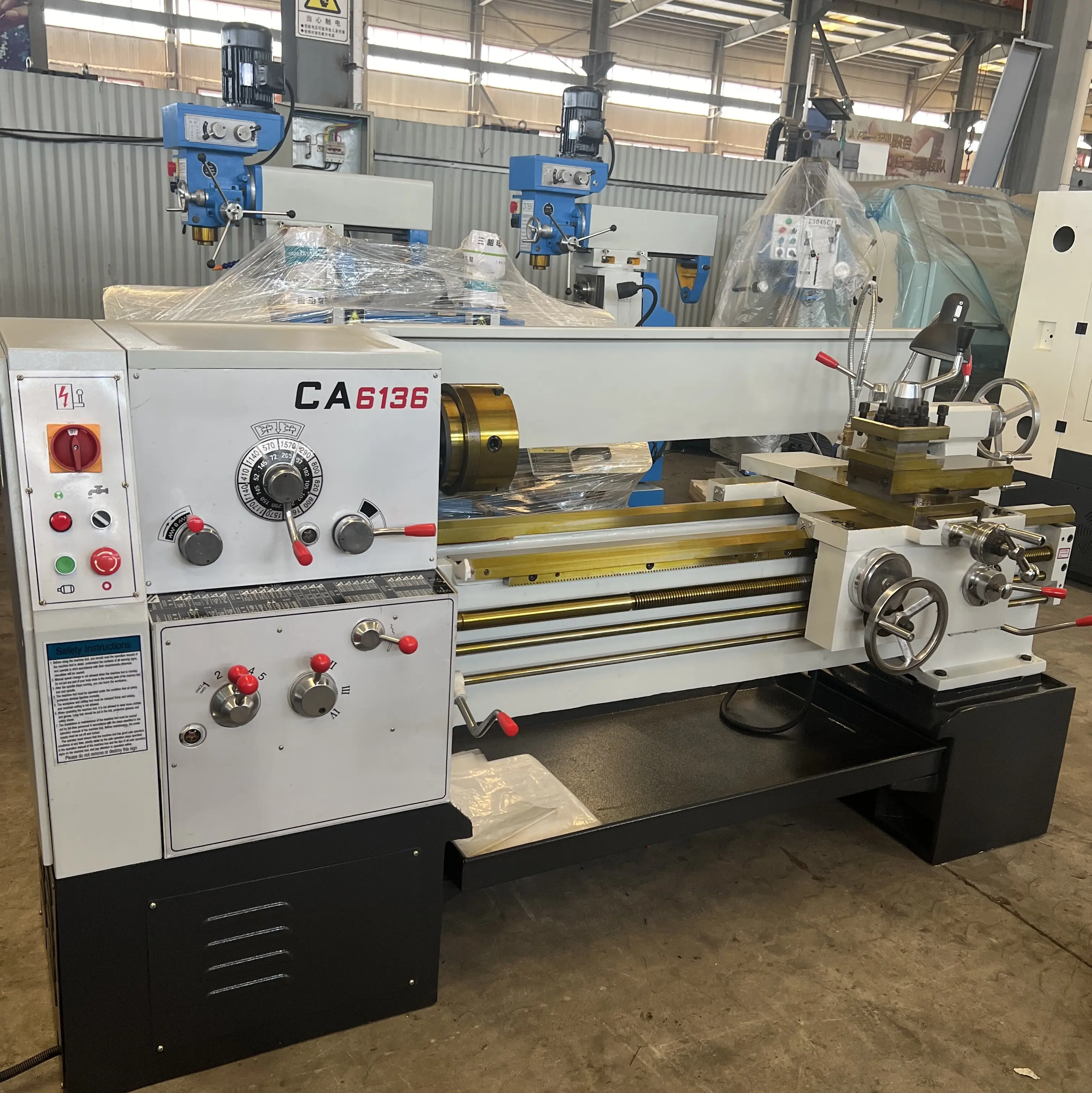 

CNC 3 Meters CA6136 3000mm Universal Precision Medium Lathe Machine C6240A 1000mm 2000mm Horizontal Lathe Machine