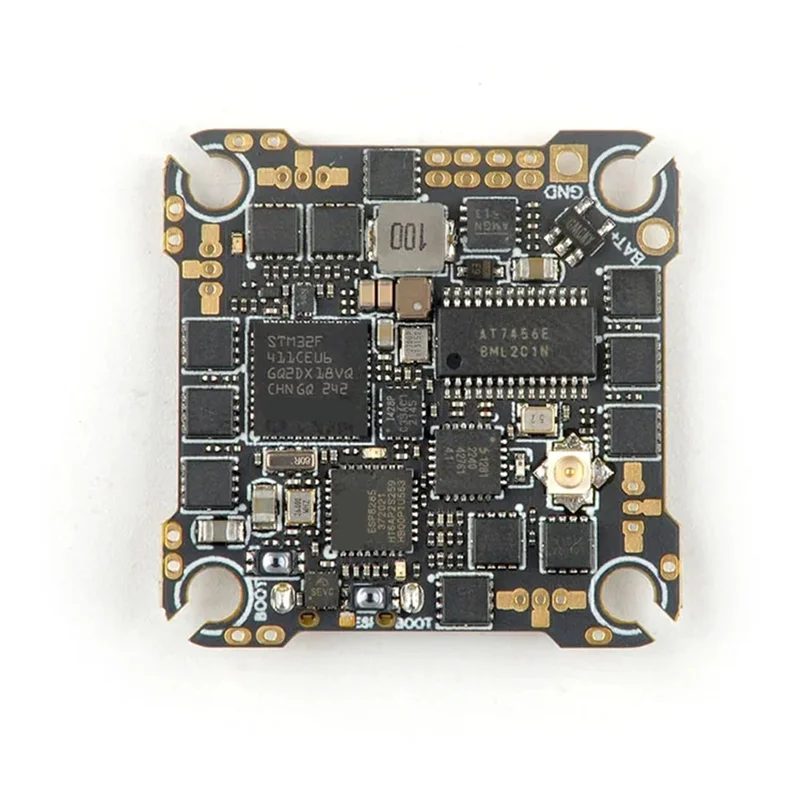 【Shop Now】Crazyf411 ELRS AIO 4In1 F411 Flight Controller Built-In UART 2.4G ELRS RX 20A ESC 2-4S For FPV Toothpick Drones