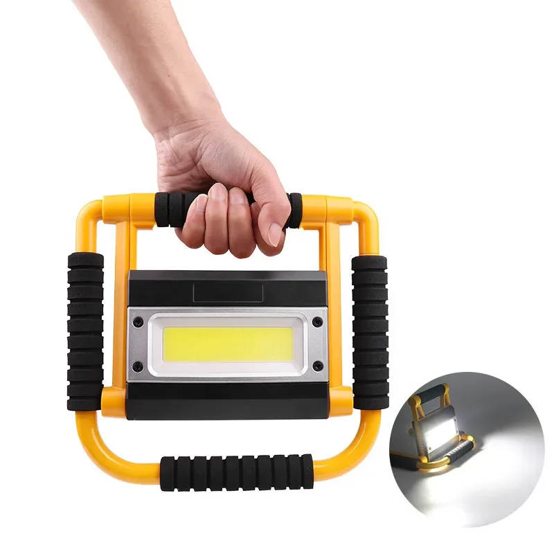 High Bright New COB Work Light Folding USB Charging Outdoor Portable Multi functional Emergency Maintenance Light