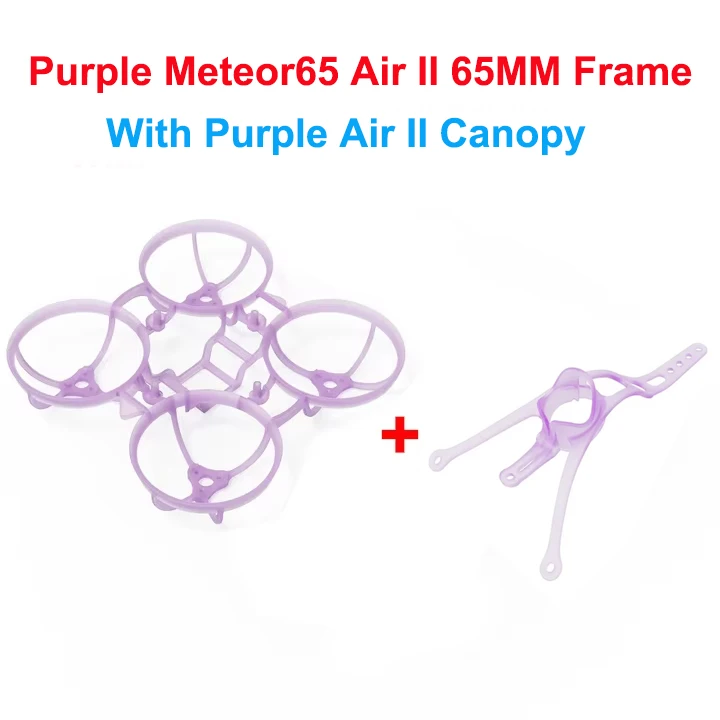 BetaFPV Air65 II Purple frame + canopy set BetaFPV Air65 II Purple frame + canopy set