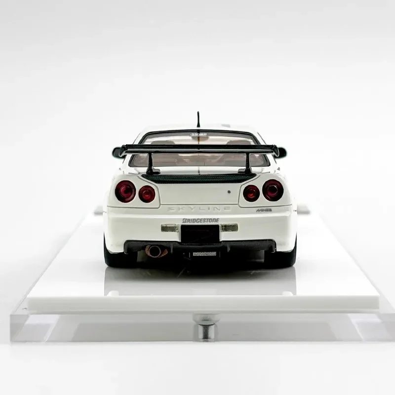 Make-Up 1/43 Nissan Mine 'S Gtr 34 V-Spec N1 Hars Legering Speelgoed Motorvoertuig Diecast Metalen Model Geschenken