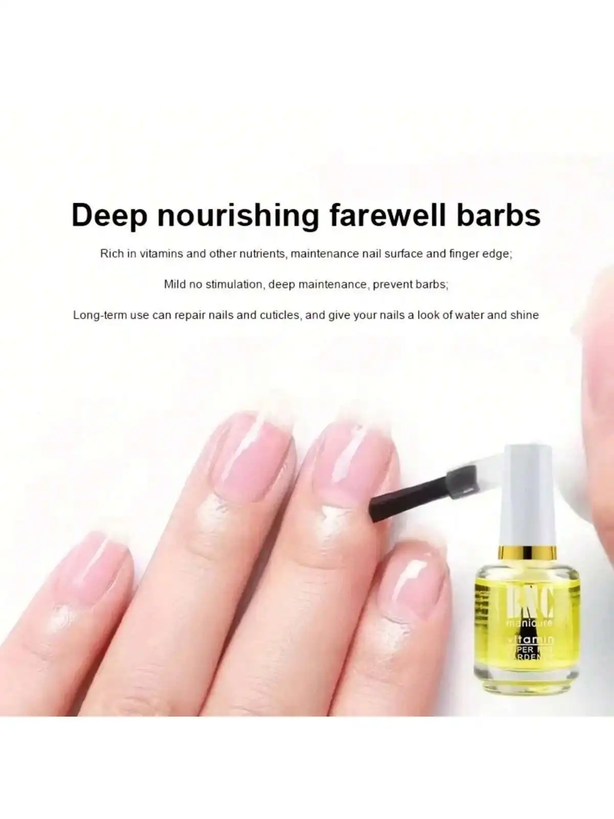 Nail Cuticle Oil, Manicure Nail Treatment Softener Dead Skin Exfoliator Oil,Cuticle Remover Accessories Tool For Nail