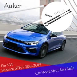 Car-Styling Refit Bonnet Hood Gas Shock Lift Strut Bars Support Rod Accessories For VW Scirocco 3TH 2008-2019