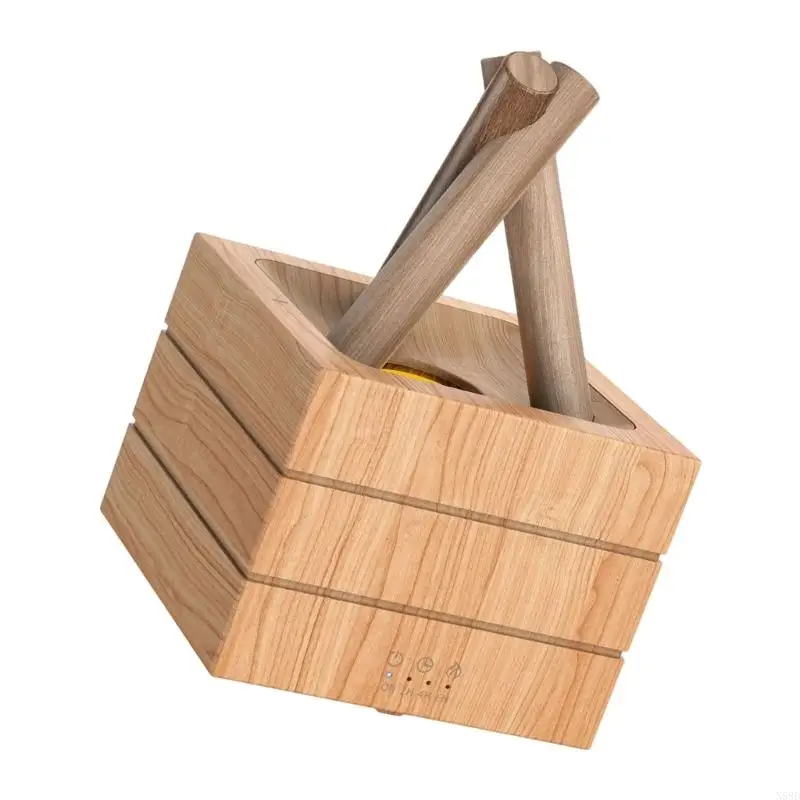 7 ملونة ضوء اللهب الناشر الناشر مرطب هواء الهواء مرطب لغرفة نوم المنزل N58D