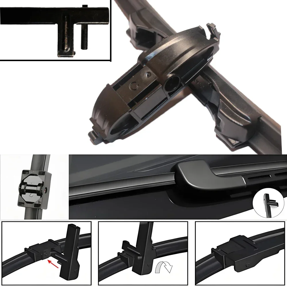 For Volkswagen VW Golf 4 5 6 7 Sportsvan MK4 MK5 MK6 MK7 1J 1K 5K 5G 1997 1999 2000 ~2019 Wiper Blade Car Accessories Windshield