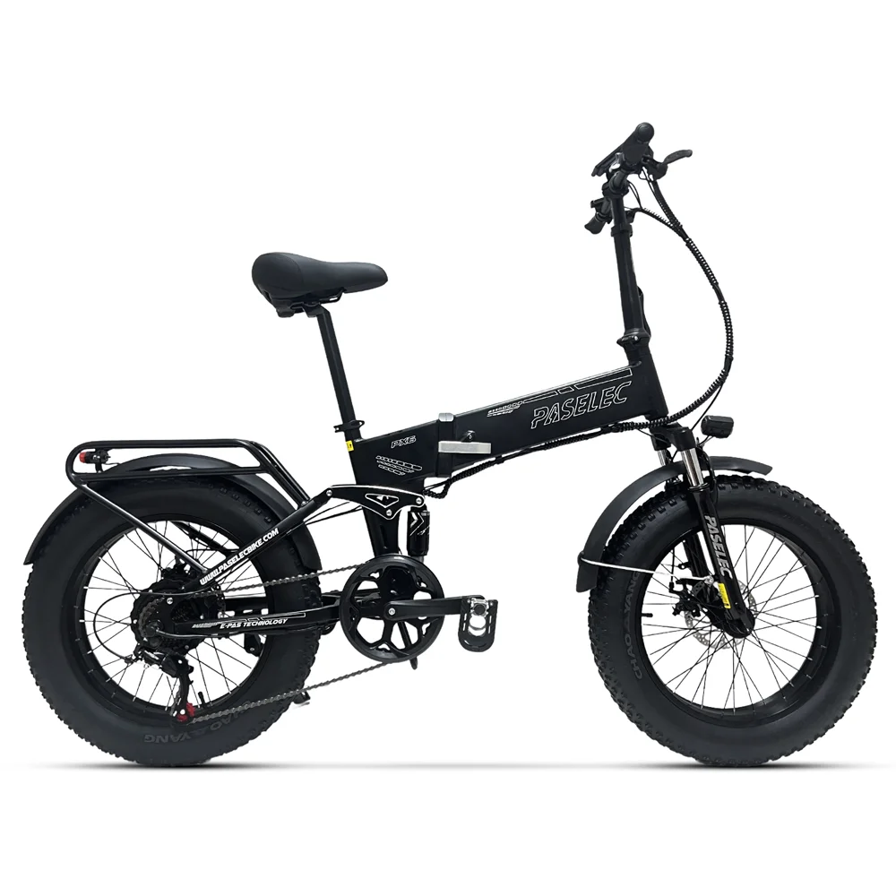 PX6 E-bike 750W borstelloze motor 48V13AH batterij Dubbele vering Opvouwbare elektrische fiets 20-inch band All-terrain elektrische fiets