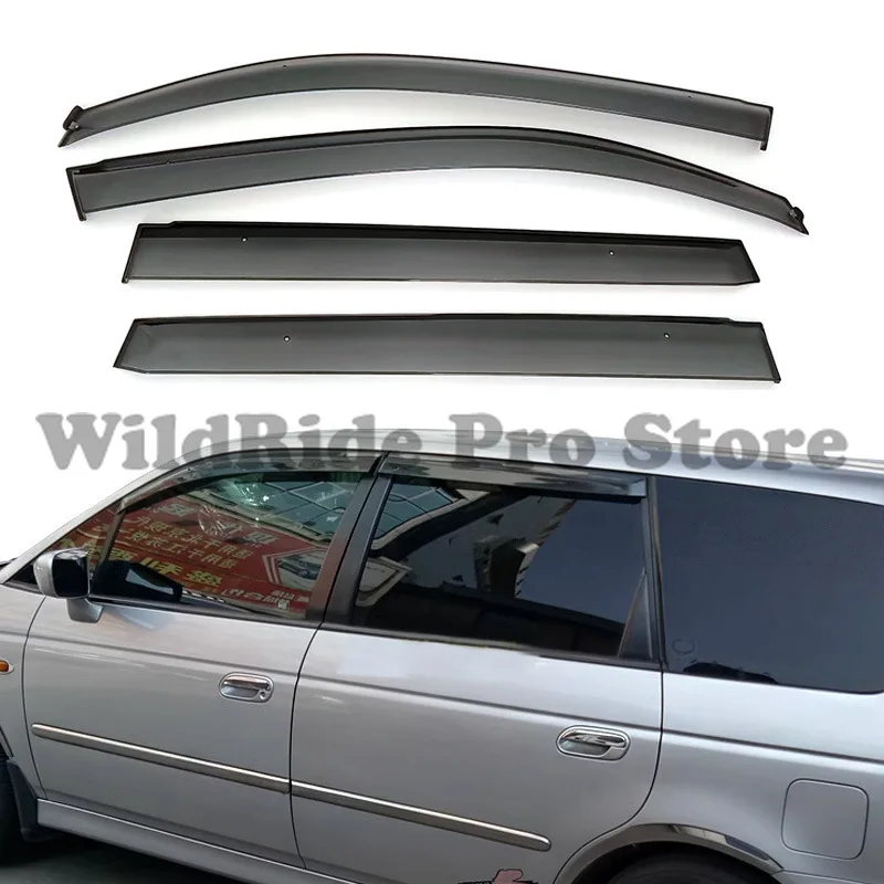 

1 set Molded Rain Visor for 01 02 03 04 Honda Odyssey Window Deflector Rain Guard Car Side Window Windshield Protector Drop Ship