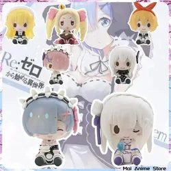 Anime Re Zero Rem Figure Cute Mini Statue Kawaii Beatrice Ram Figurine Table Decor House Decoration Ornament Desk Accessories