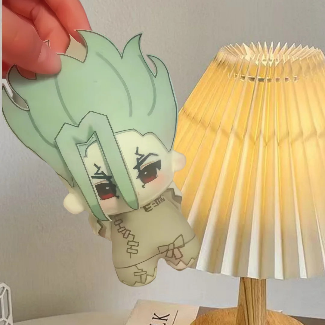 

Stuffed10cm Ishigami Senkuu Periphery Plush Doll Toy Cartoon Cute Plshies Toys Cute Cosplay Pendant Backpacks Birthday Gift