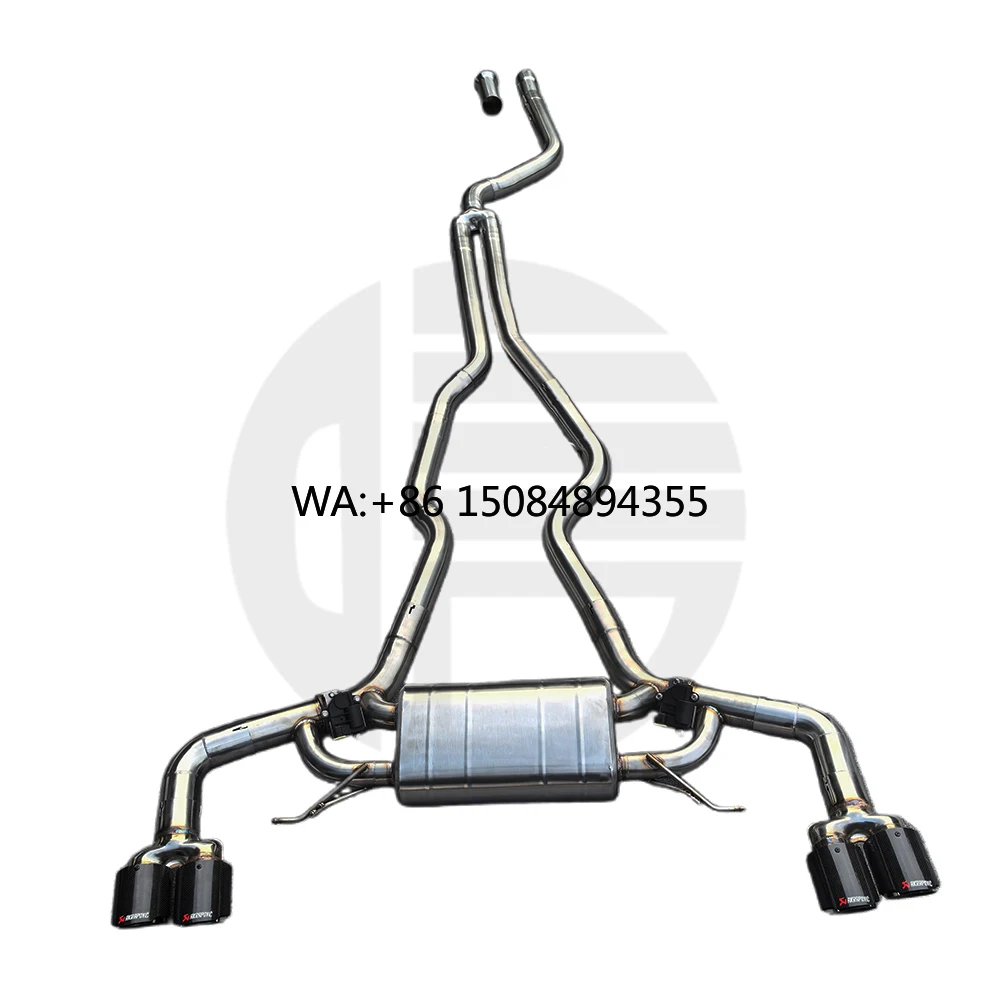 

For M240i G42 B58 3.0T Exhaust Pipe Stainless Steel 304 Pipes Valvetronic Muffler Remote Control Catback SS304 Stainless Steel