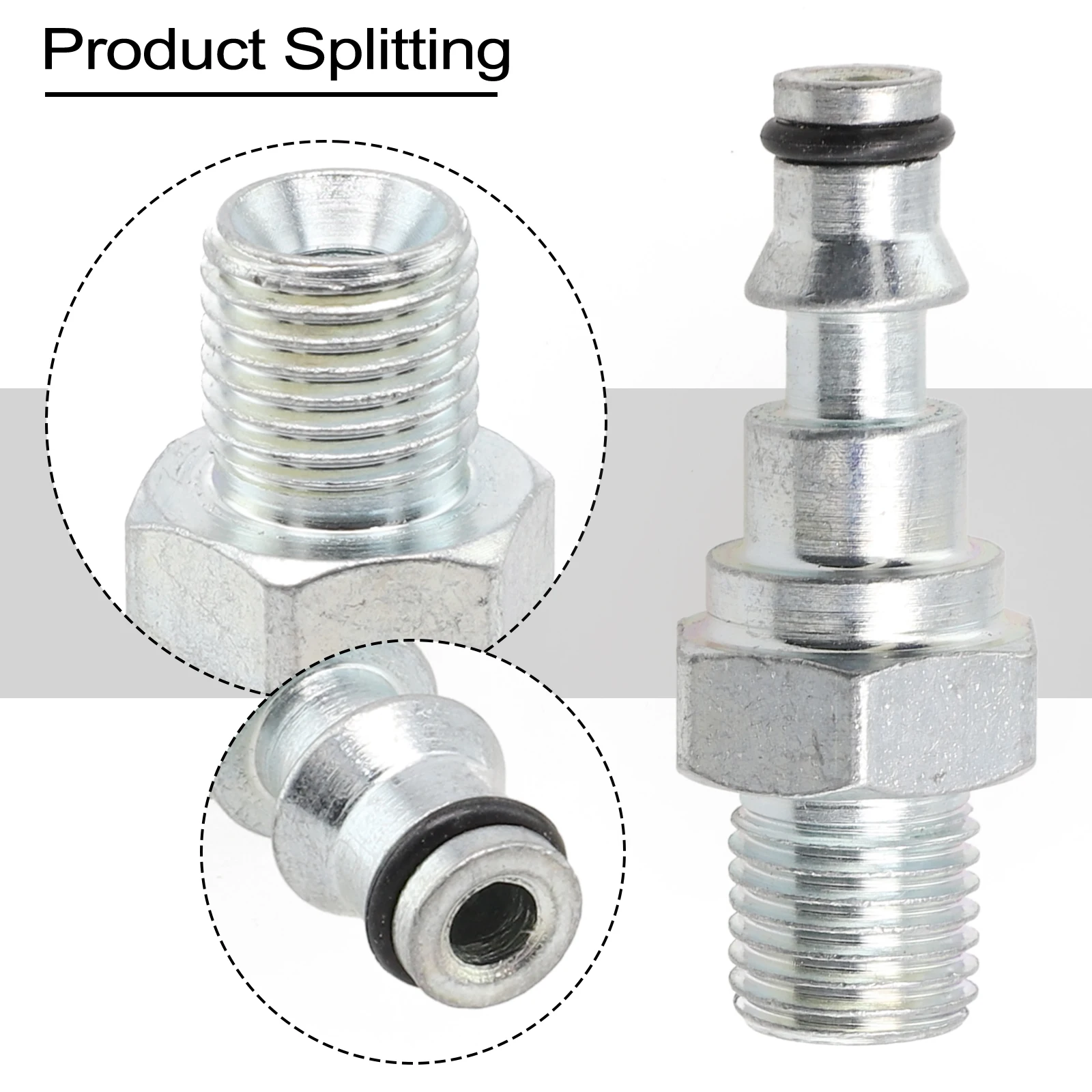 Hose Adapter Hose Fitting Adapter 14*12*9mm For Lavor Quick Release To M14/M22 Garden Tool Pressure Washer Parts