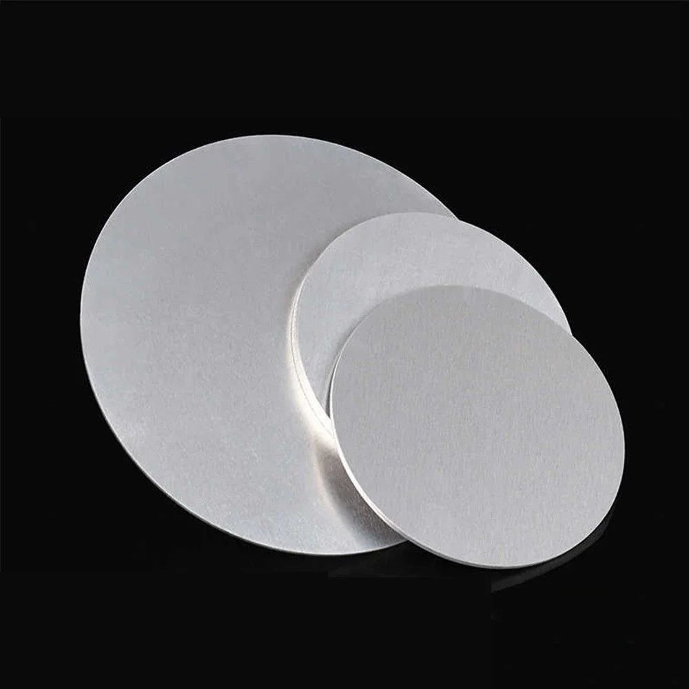 1Pcs Thickness 1/1.2/1.5/2/3/4~6mm 5052 Aluminum Round Sheet Disc Aluminum Round Plate Round Disk Circular Diameter 50-300mm