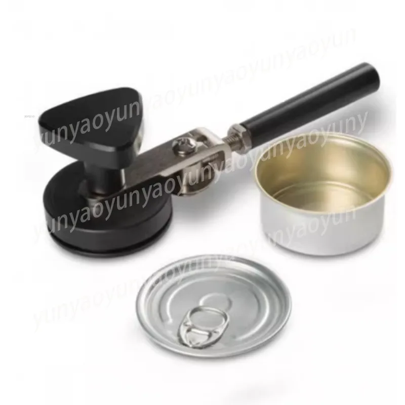 

Molecular Cooking Creative Food Tableware Caviar Box Food Empty Can Sealing Easy To Pull Aluminum Can Manual Sealing Machine