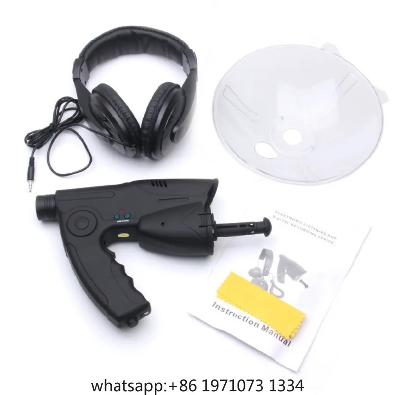Parabolic Microphone with 8x Monocular and Sound Amplifier for Bird Watching