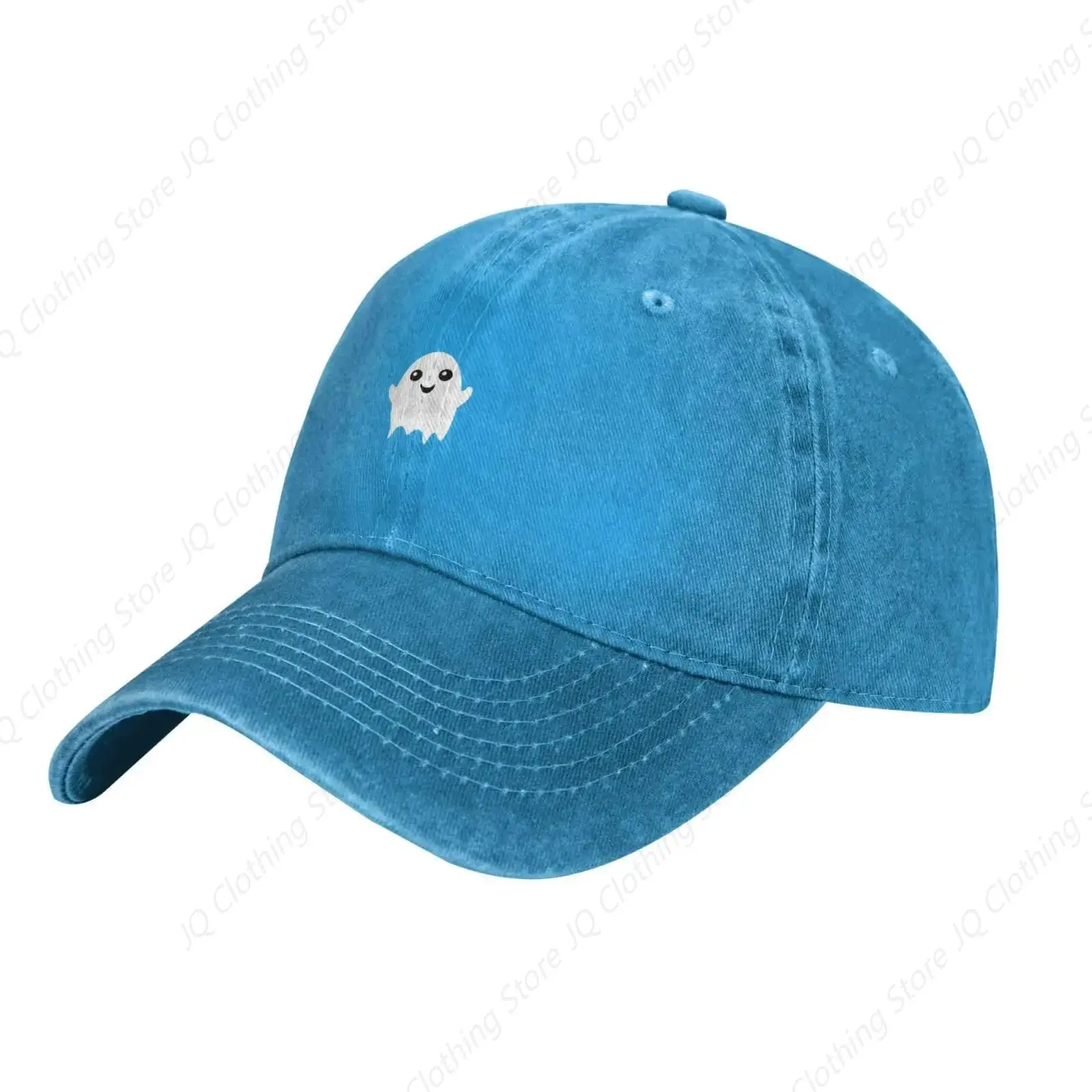 Gorra de béisbol fantasma para hombres y mujeres, sombrero de papá ajustable divertido, ocio y viaje diario de moda