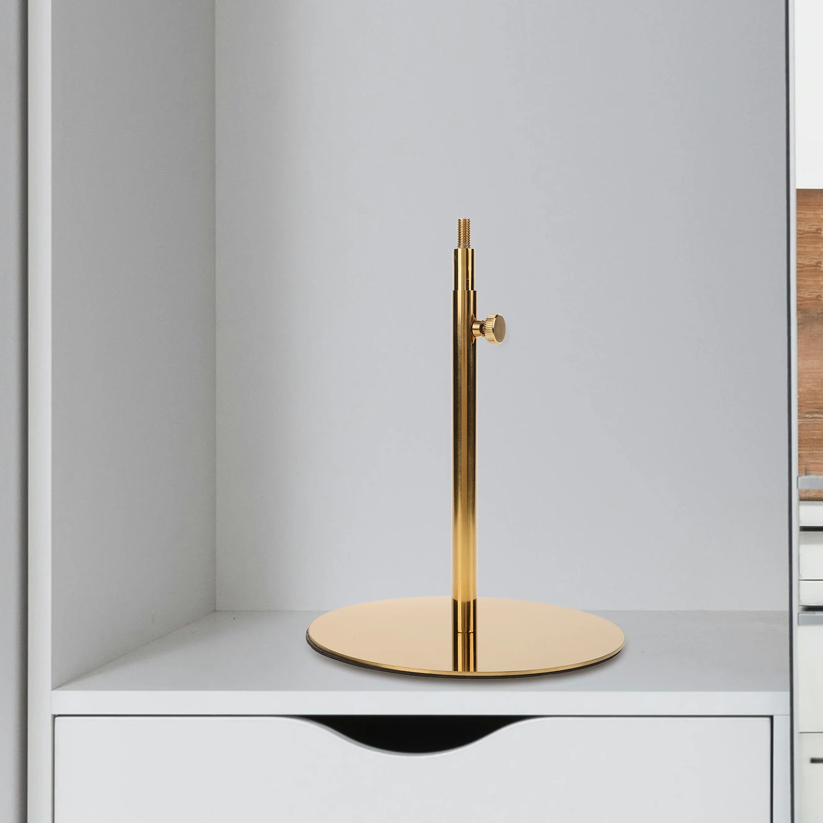 

Adjustable Metal Base Stainless Steel Mannequin Head Holder Display Stand For Diy Support Rack Decor Exhibition