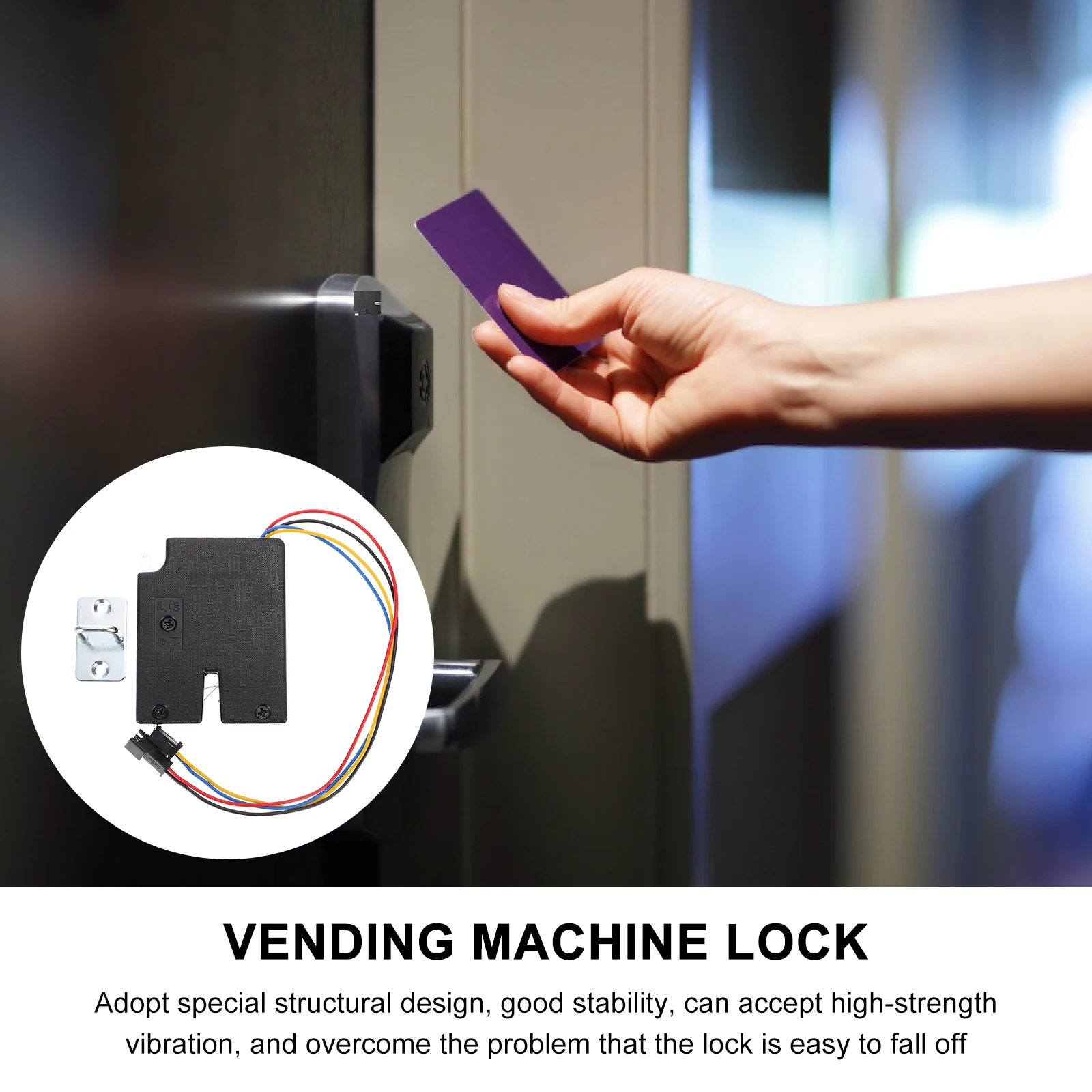 

Electromagnetic Electronic Cabinet Electric Drawer Hidden Door Lock for Vending Machine Locker Suitable 0 5 to 4kg Doors Self
