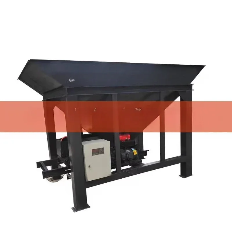 bagging machine, automatic  baler, organic fertilizer,  and gravel, yellow bagging and sealing machine