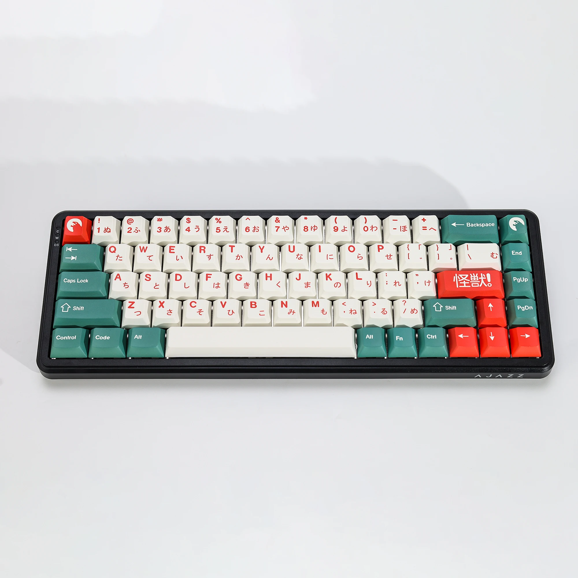 KBDiy Japanische Tastenkappen GMK Kaiju PBT 143 Tasten Retro PBT Cherry Profil Alice ISO Tastenkappen für 60% Gaming Mechanische Tastatur – Detail 5