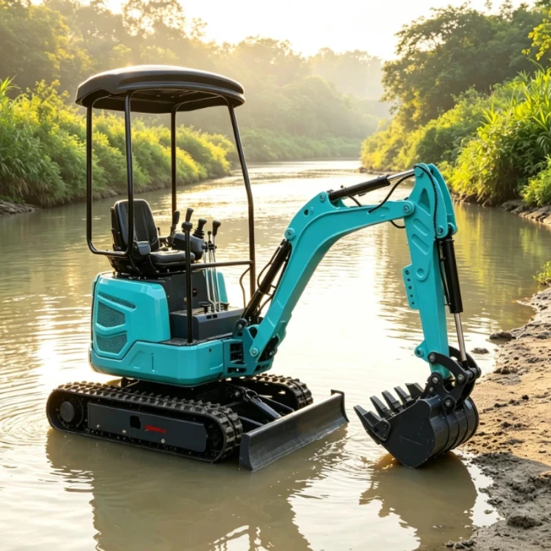 Premium Compact Customized Mini Excavator Hydraulic Crawler Digger With Optional Attachments For Narrow Yard Farm Landscaping