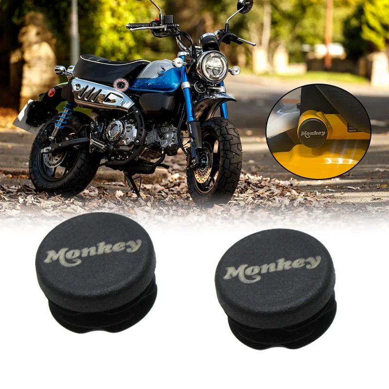 For Honda Monkey125 Monkey 125 2018 2019 2020 2021 2022 Motorcycle Frame Hole Cover Caps Plug Decorative Frame Cap Set