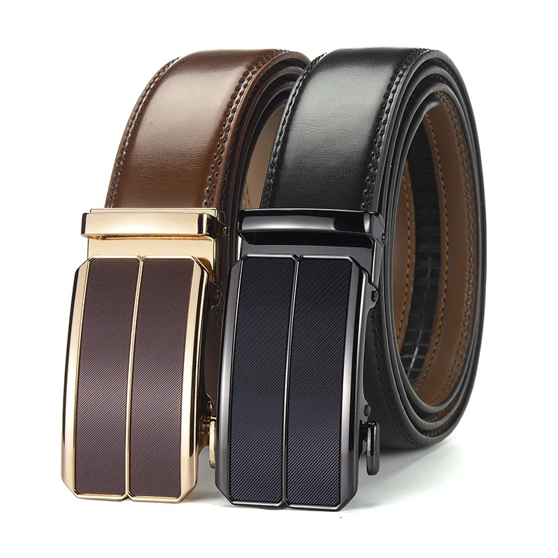 ファッション高品質本革ベルト男性用ブランドストラップ男性自動バックルレトロジーンズカウボーイ-cintos-高級デザイナー