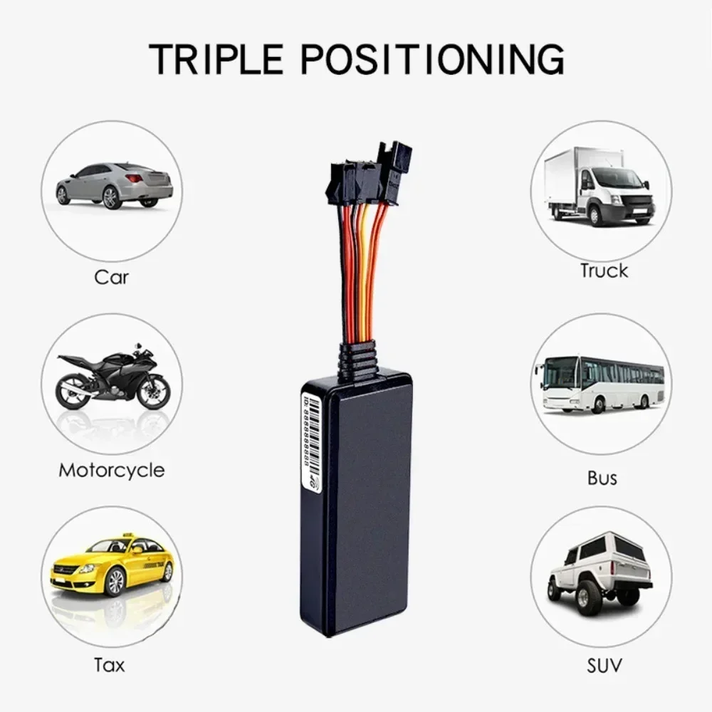 4G International with-8 Lines SOS Car Tracker Automotive GPS Locator Car Motorcycle Electric Car Burglar Alarm Gps Accessories