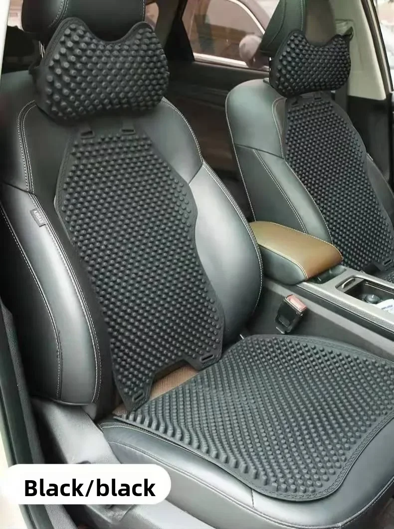

Silicone Comfortable Non-slip Car Seat Cover Four Season Universal Cooling Silicone Seat Office Home Car Breathable Seat Cushion