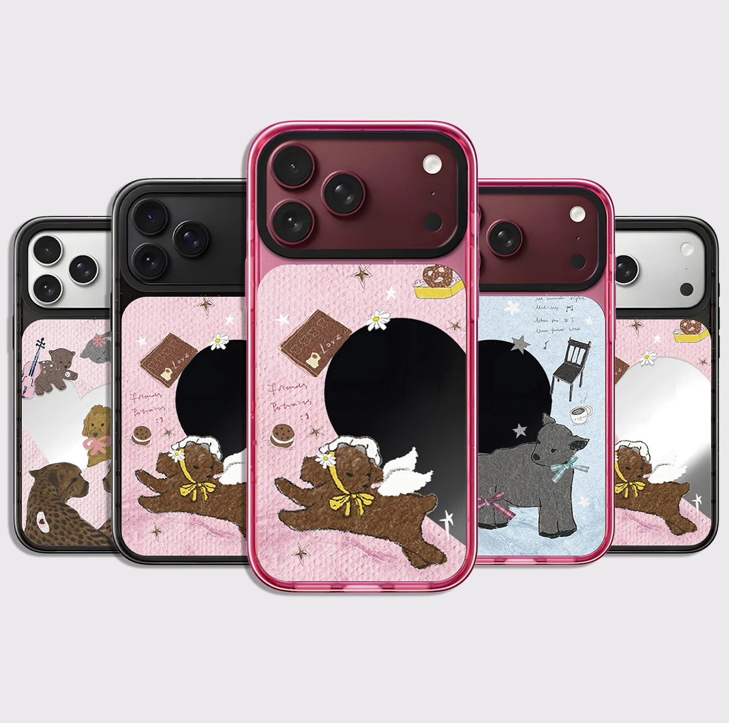 6092823 Impact Case - Mirror / Glaze Magnetic Cover: Compatible with IPhone 18 17 Pro Max 18Pro