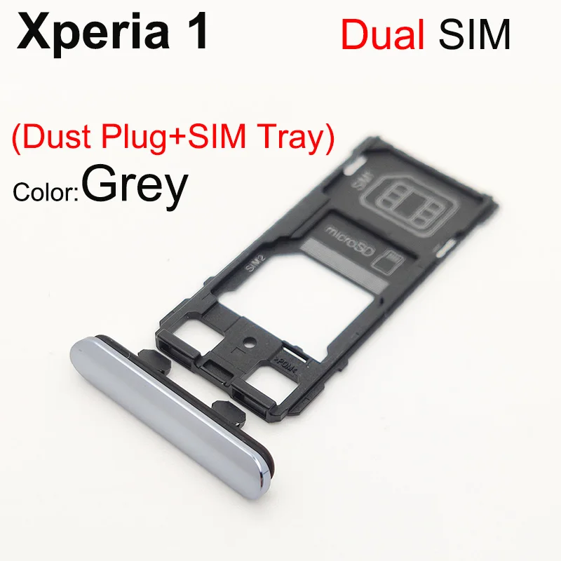 Aocarmo For Sony Xperia 1 / X1 / XZ4 J8110 J9110 Single Dual