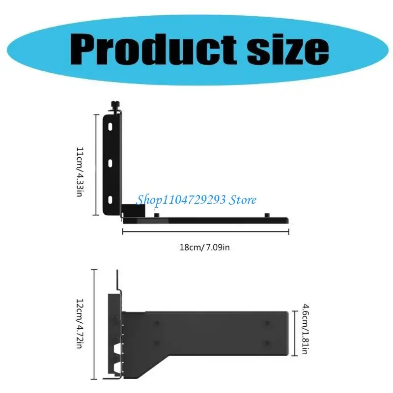 Y2GD Solid PCIE حامل بطاقة الرسومات للتثبيت الرأسي حامل GPU لعشاق الكمبيوتر ملحق بناء الكمبيوتر الشخصي