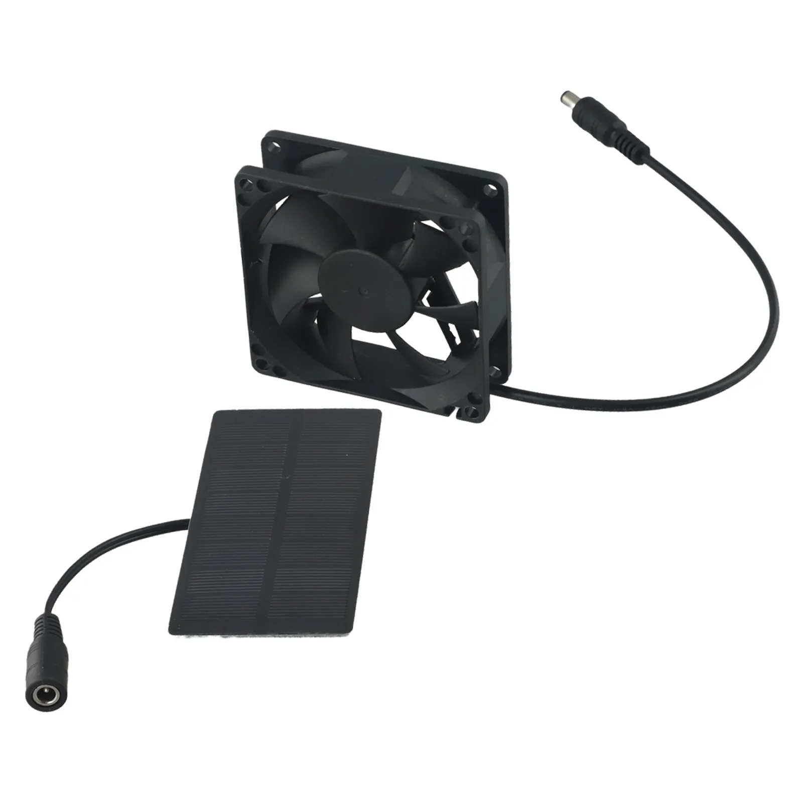 5V Solar Fan 10W Solar Fan Cooling Long-lasting Versatile Epoxy Resin Lamination IP65 Waterproof Greenhouse Cooling
