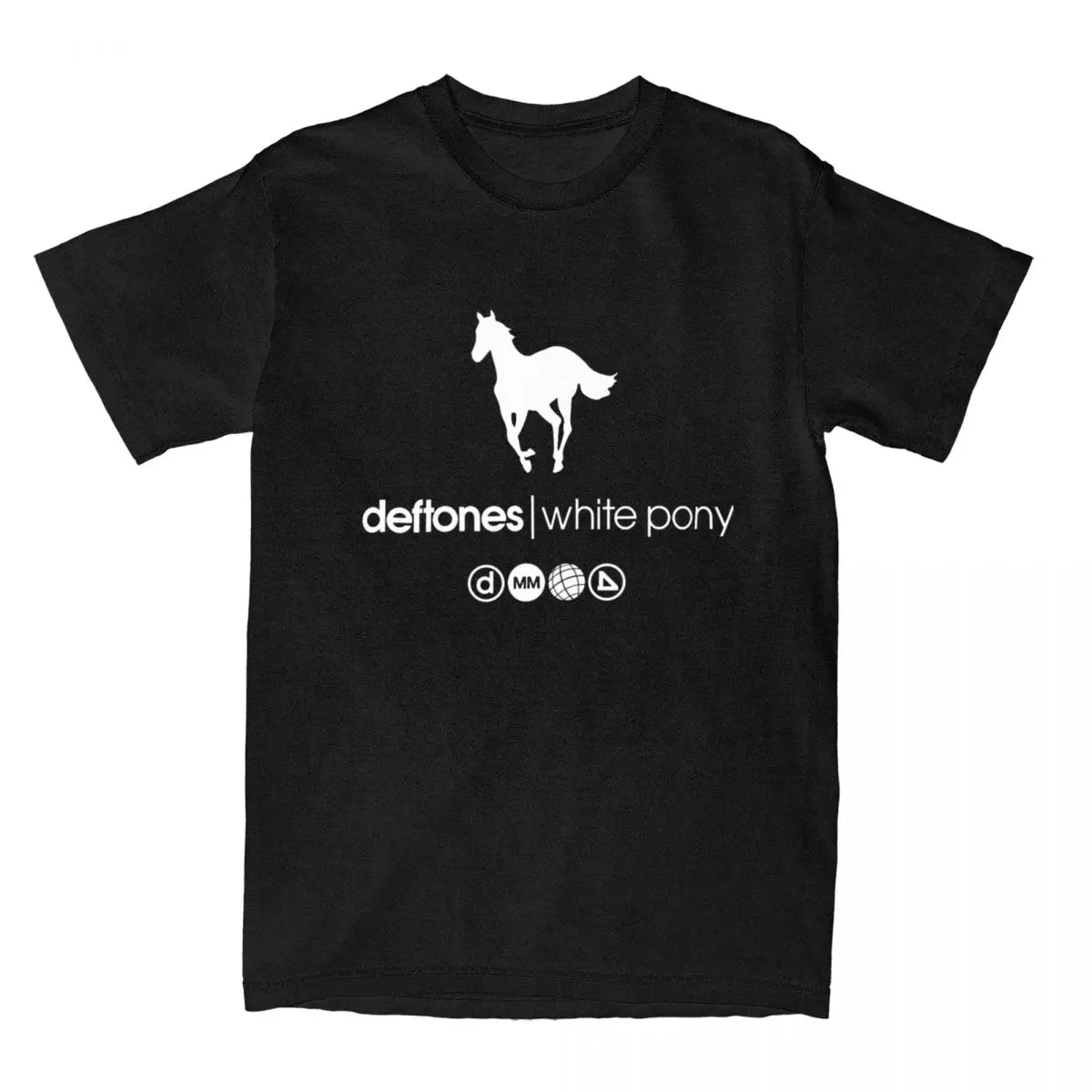 Men Women\'s Deftones Rock Band Ohms White Pony Shirts Merch Amazing 100% Cotton T Shirts Tee Clothes Summer