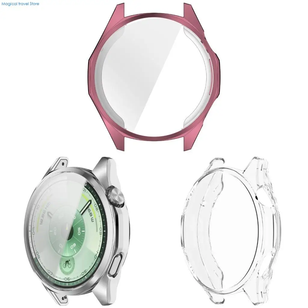 N2UB TPU Tear Resistant Shell Shockproof Housing Sleeve Guard for GT6 46mm Smartwatch