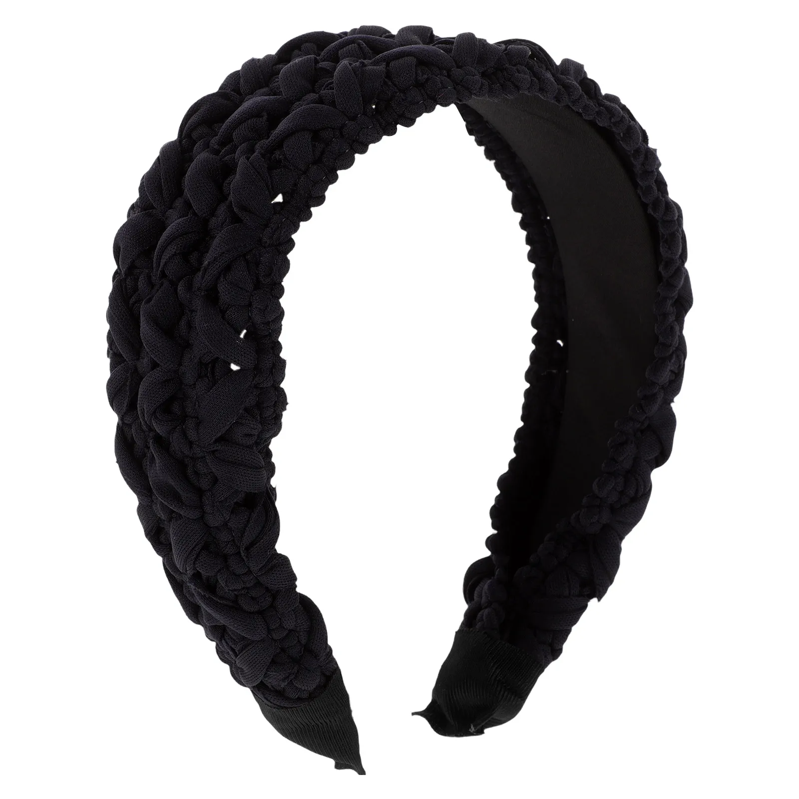 

Headband Hair Accessories Girls Wide Hairband Boho Knot Braid Spa Floral Comfortable