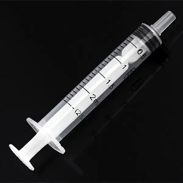 5/10/20/50/100 Pcs 2.5ml Liquid Nutrient Syringe Reusable Measuring Tools Plastic Syringe For Animal Food Feeding Experiments