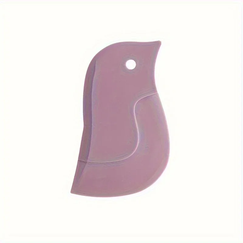 1pc Plastic Penguin Soft Scraper Kitchen Multifunctional Scraper Oil Plate Scraper Oil Stains Baking Kitchen Kitchenware