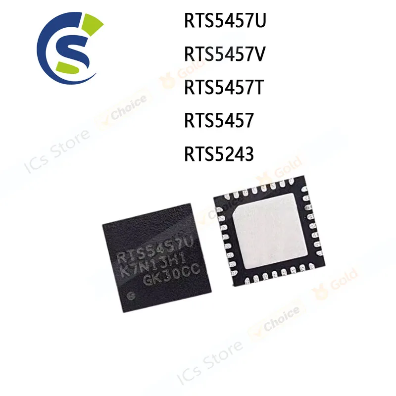 1PCS New and Original 5457U 5457V 5457T 5457  -GR QFN RTS5457U RTS5457V RTS5457T RTS5457 RTS5243