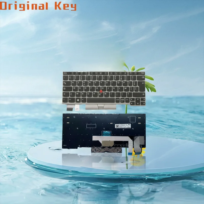 Silver No Backlit Keyboard For Lenovo Thinkpad X13 Gen 1 L13 Yoga Gen 2 5N20V43452 5N20V43439 5N20V43460 5N20V43446 5N20V43471