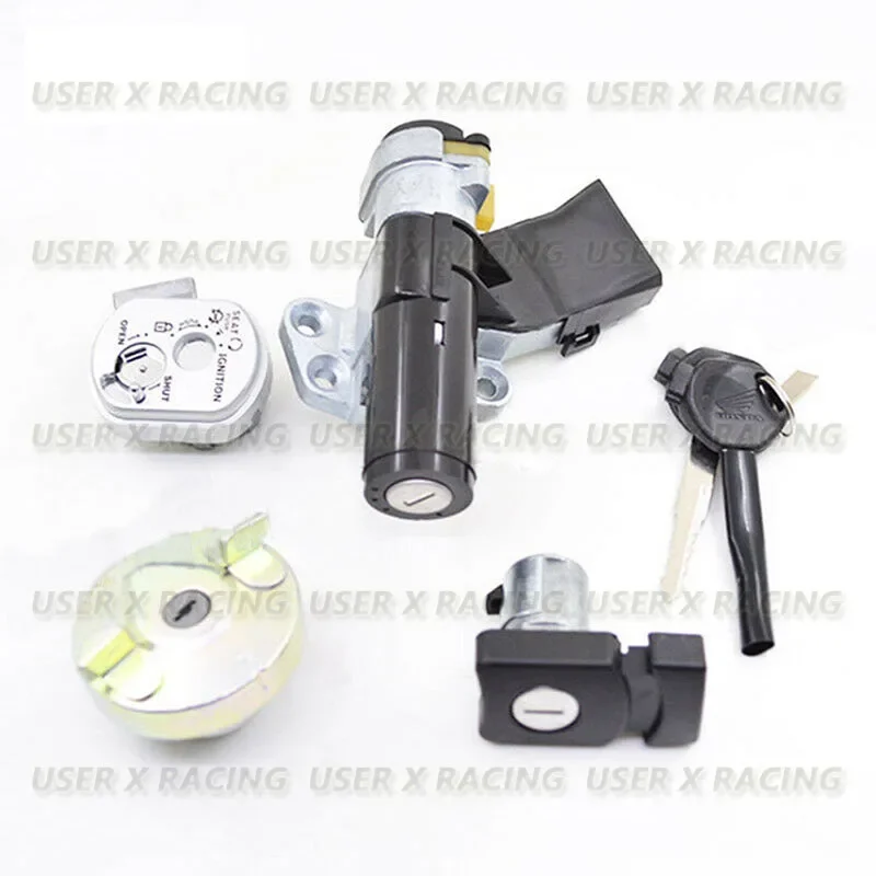 

USERX Universal Motorcycle Ignition lock kit key switch for Honda Lead NHX110 High quality and durability