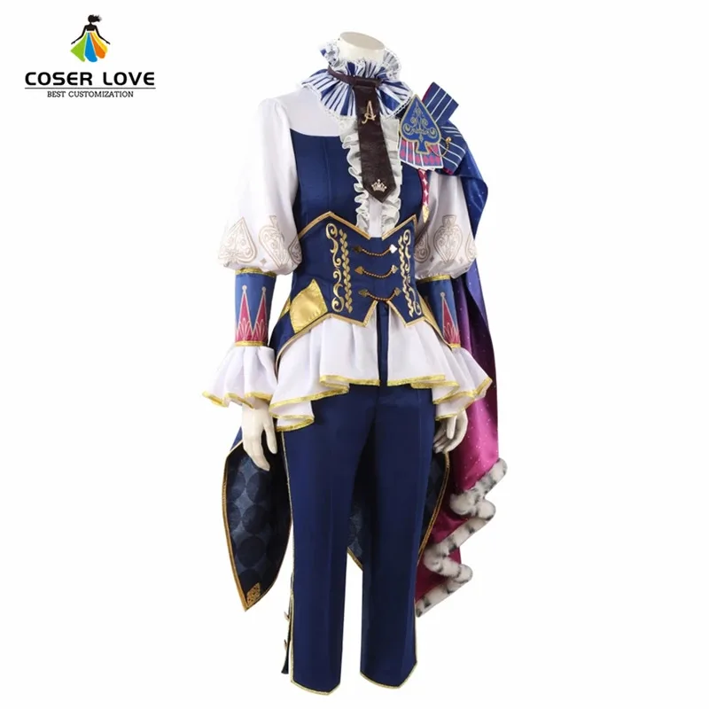 CyProject Sekai corona de traje Kamishiro Rui rey de los clubes Tenma Tsukasa rey de espadas Cosplay disfraz Halloween Navidad Outfi